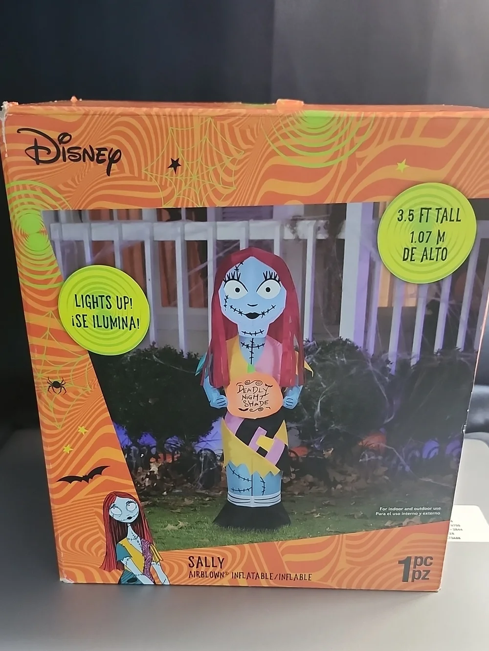 Disney Sally Inflatable Halloween Decor - Orange, Blue, Red
